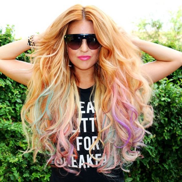 miss ashley dianas mermaid hair look from instagram