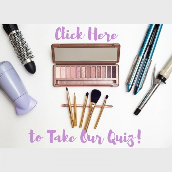 Makeup and hair products for should you go to beauty school quiz