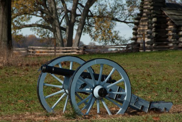 historic civial war cannon